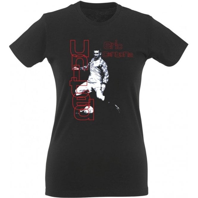 90's Eric Cantona (As Worn By Morrissey) Womens Slim Fit T-Shirt