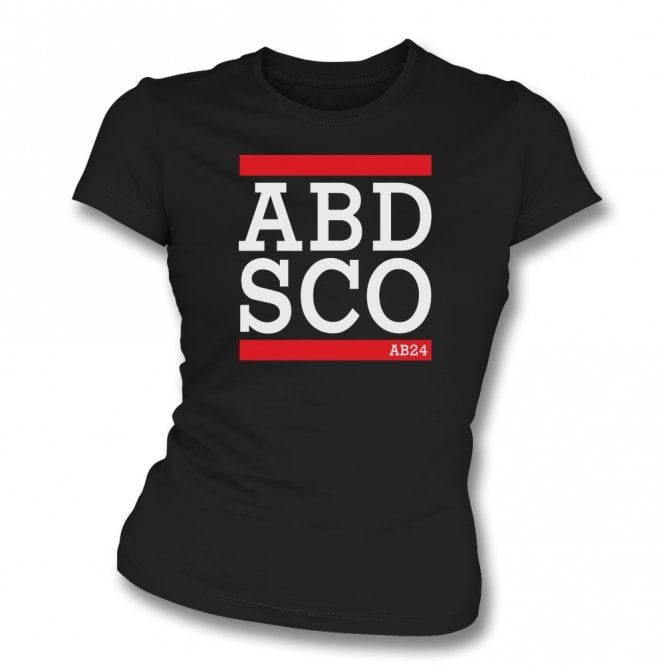 ABD SCO (Aberdeen Influenced) Womens Slim Fit T-Shirt