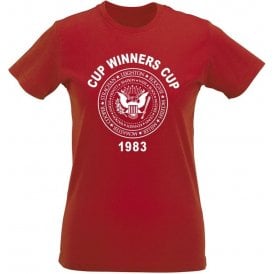 Aberdeen Cup Winners Cup 1983 Womens Slim Fit T-Shirt