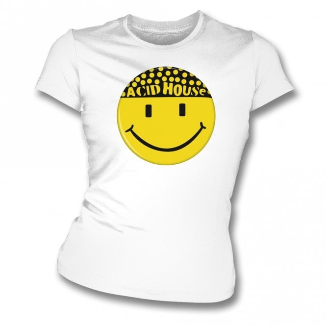 Acid House Bandana Womens Slim Fit T-Shirt