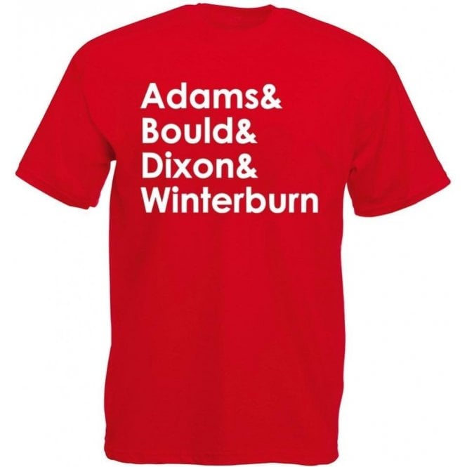 Adams & Bould & Dixon & Winterburn (Arsenal) T-Shirt