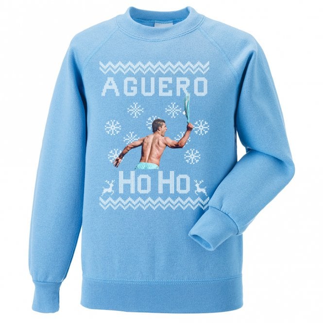 Aguero Ho Ho (Manchester City Influenced) Christmas Jumper