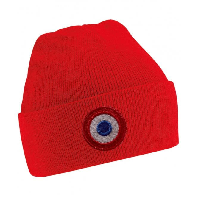 Aldershot Influenced Mod Target Embroidered Terrace Kids Beanie