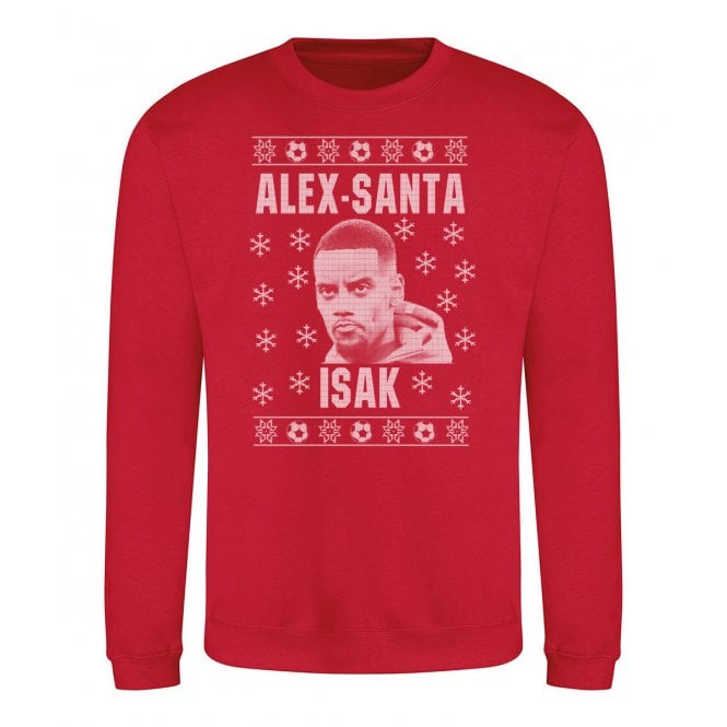 Alex-Santa Isak (Liverpool Influenced) Kids Christmas Jumper