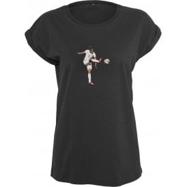 Alex Scott (England) Art Print Womens Extended Shoulder T-Shirt