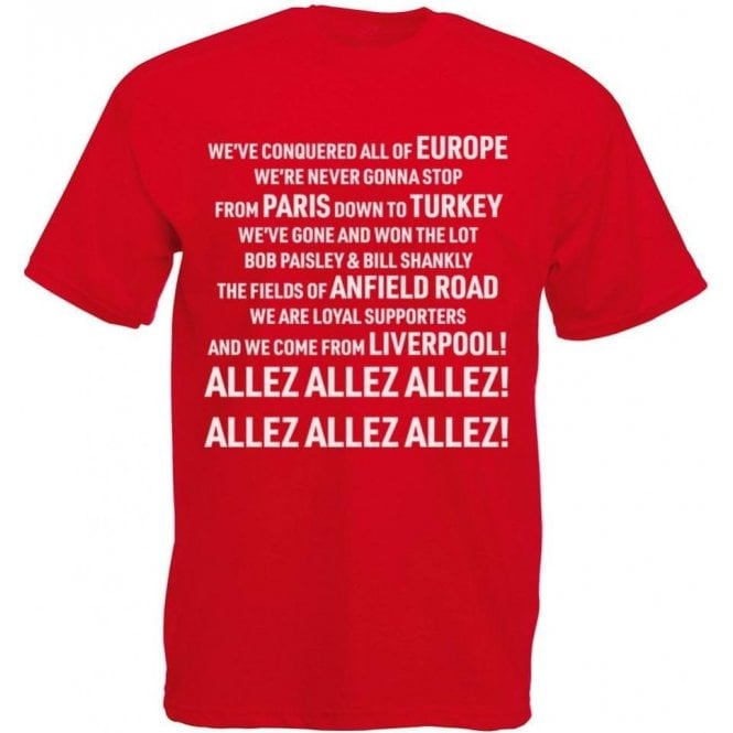 Allez! Allez! Allez! (Liverpool) T-Shirt