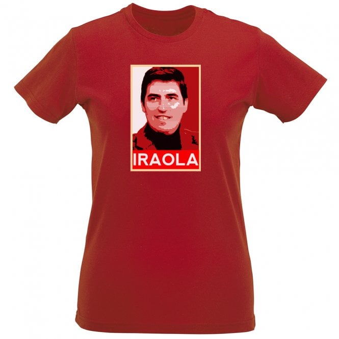 Andoni Iraola - Hope Poster (Liverpool Influenced) Organic Womens Slim Fit T-Shirt