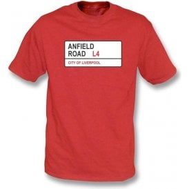 Anfield Road L4 T-Shirt (Liverpool)
