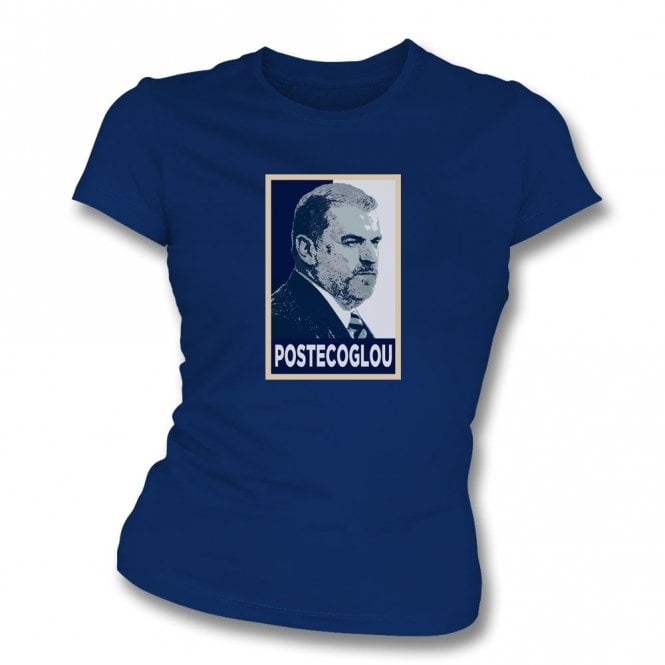 Ange Postecoglou - Hope Poster (Tottenham Hotspur) Womens Slim Fit T-Shirt