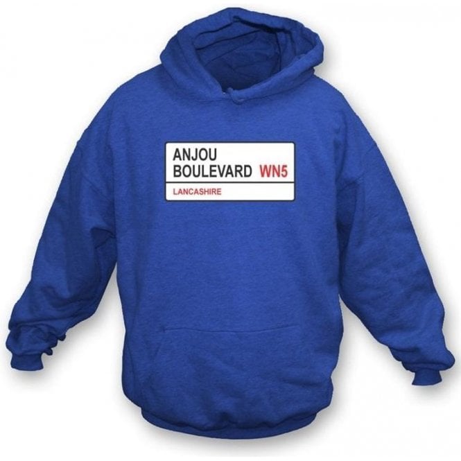 Anjou Boulevard WN5 Hooded Sweatshirt (Wigan Athletic)