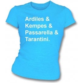 Argentina World Cup 1978 Womens Slim Fit T-Shirt