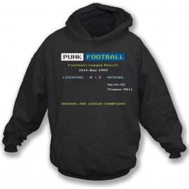 Arsenal 1989 Ceefax Hooded Sweatshirt