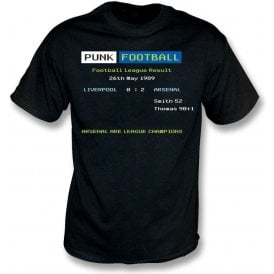 Arsenal 1989 Ceefax T-Shirt