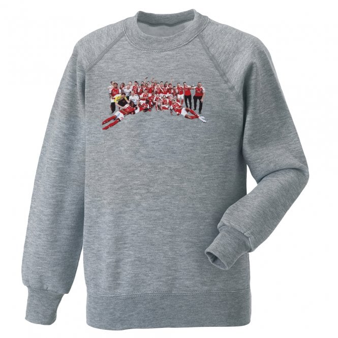 Arsenal 2026 Premiership Winners Art Print Organic Sweatshirt