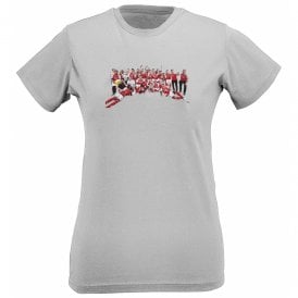 Arsenal 2026 Premiership Winners Art Print Organic Womens Slim Fit T-Shirt