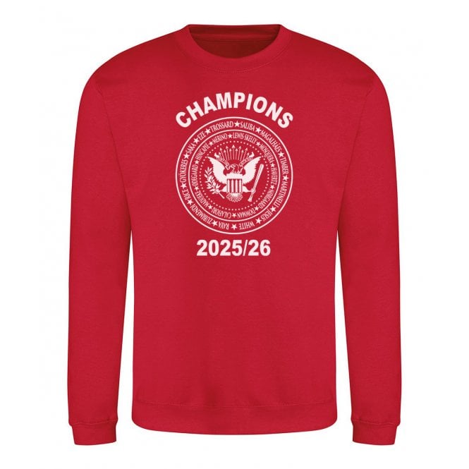 Arsenal Champions 2025/26 (Ramones Style) Organic Sweatshirt