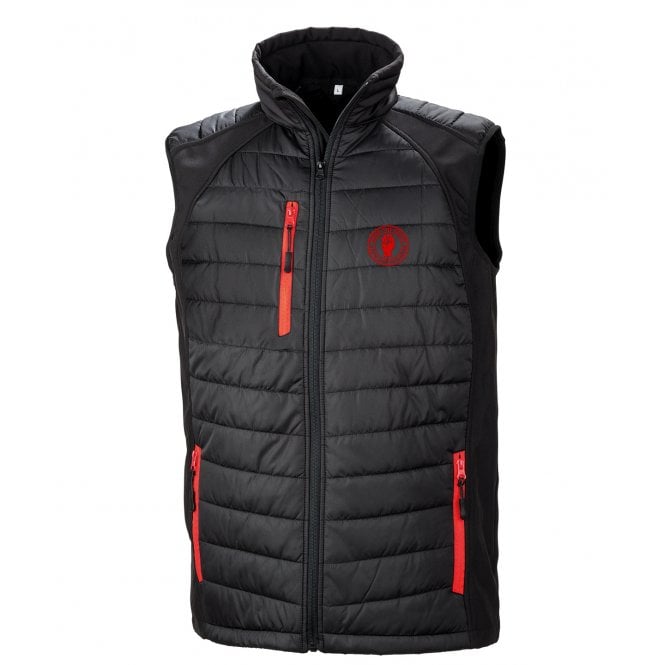 Arsenal Influenced Keep The Faith Embroidered Terrace Gilet