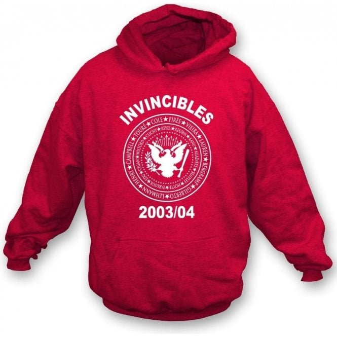 Arsenal Invincibles 2003/04 (Ramones Style) Kids Hooded Sweatshirt