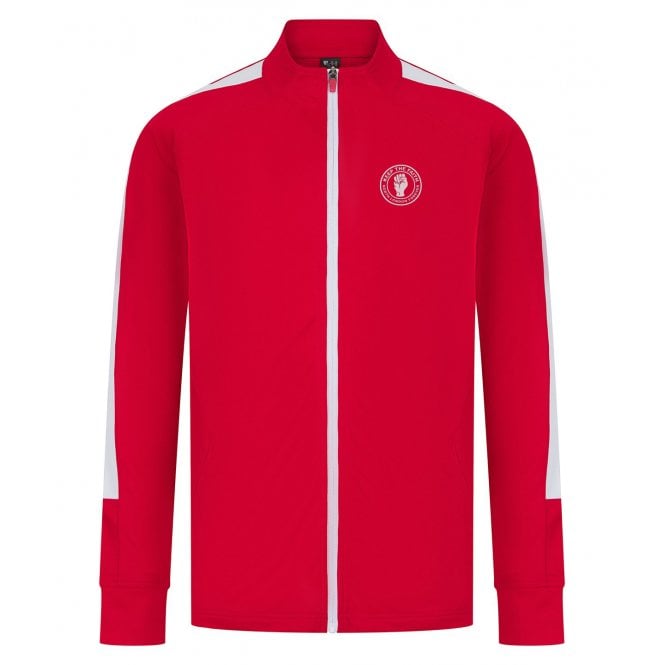 Arsenal Keep The Faith Embroidered Heritage Tracksuit Top