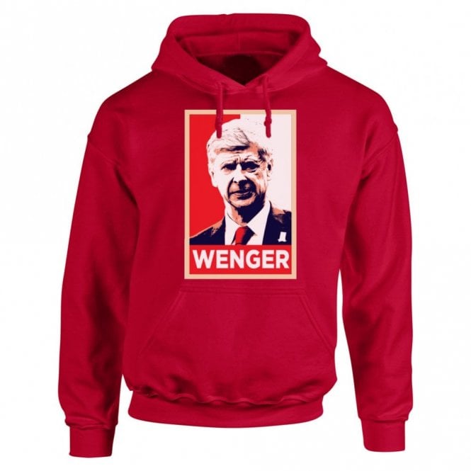 Arsene Wenger - Hope Poster (Arsenal) Organic Hooded Sweatshirt