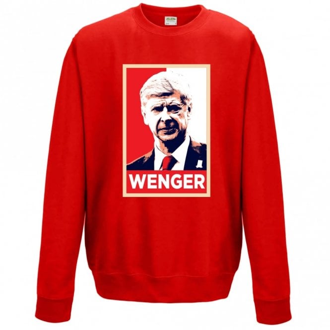 Arsene Wenger - Hope Poster (Arsenal) Organic Sweatshirt