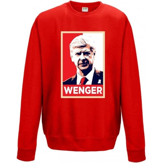 Arsene Wenger - Hope Poster (Arsenal) Sweatshirt