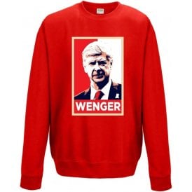 Arsene Wenger - Hope Poster (Arsenal) Sweatshirt