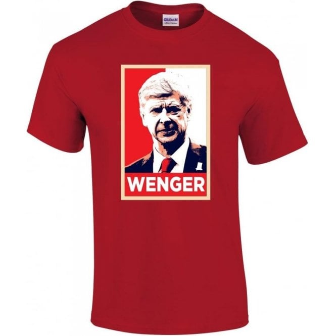 Arsene Wenger - Hope Poster (Arsenal) T-Shirt