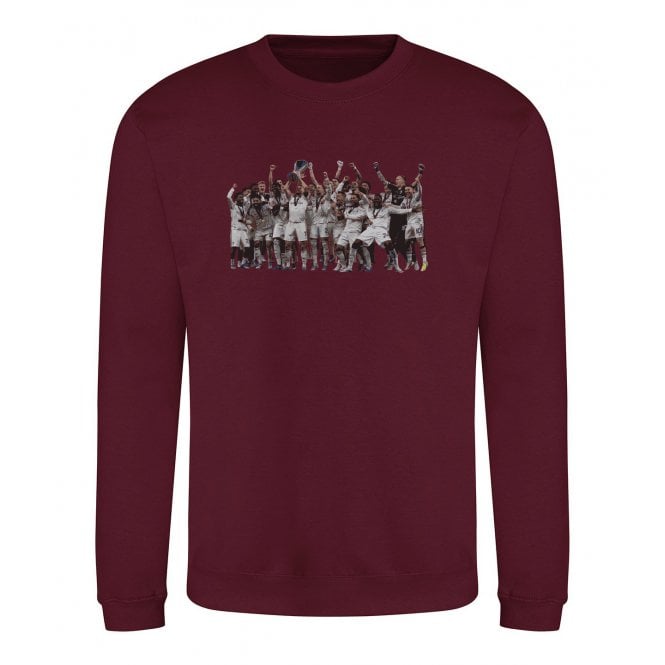 Aston Villa 2026 Europa League Winners Art Print Kids Sweatshirt