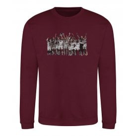 Aston Villa 2026 Europa League Winners Art Print Kids Sweatshirt