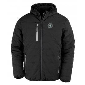 Aston Villa Influenced Keep The Faith Embroidered Stadium Recycled Winter Jacket