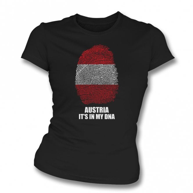 Austria - It's In My DNA Womens Slim Fit T-Shirt