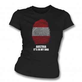 Austria - It's In My DNA Womens Slim Fit T-Shirt