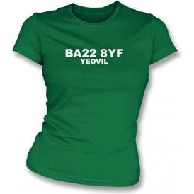 BA22 8YF Yeovil Women's Slimfit T-Shirt (Yeovil Town)