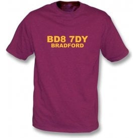 BD8 7DY Bradford T-Shirt (Bradford City)