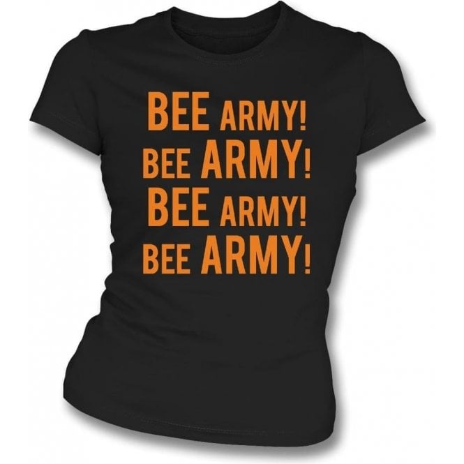Bee Army! (Barnet) Womens Slim Fit T-Shirt