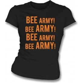 Bee Army! (Barnet) Womens Slim Fit T-Shirt