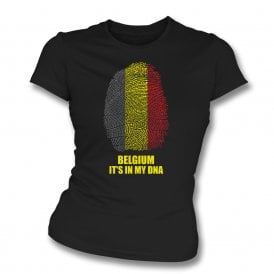 Belgium - It's In My DNA Womens Slim Fit T-Shirt