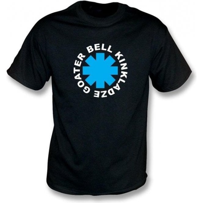 Bell, Goater, Kinkladze Chili Peppers style t-shirt