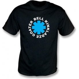 Bell, Goater, Kinkladze Chili Peppers style t-shirt