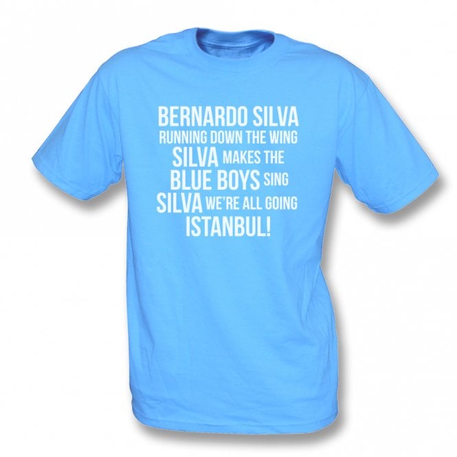 Bernardo Silva Chant (Manchester City) Kids T-Shirt