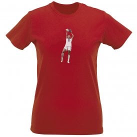 Beth Mead (England) Art Print Womens Slim Fit T-Shirt