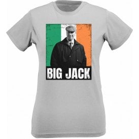 Big Jack Charlton Womens Slim Fit T-Shirt