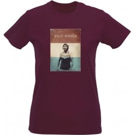 Billy Bonds (1976) Vintage Poster Womens Slim Fit T-Shirt