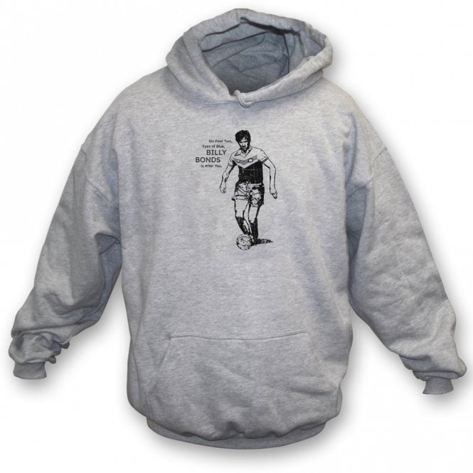 Billy Bonds Chant (West Ham Influenced) Kids Hooded Sweatshirt