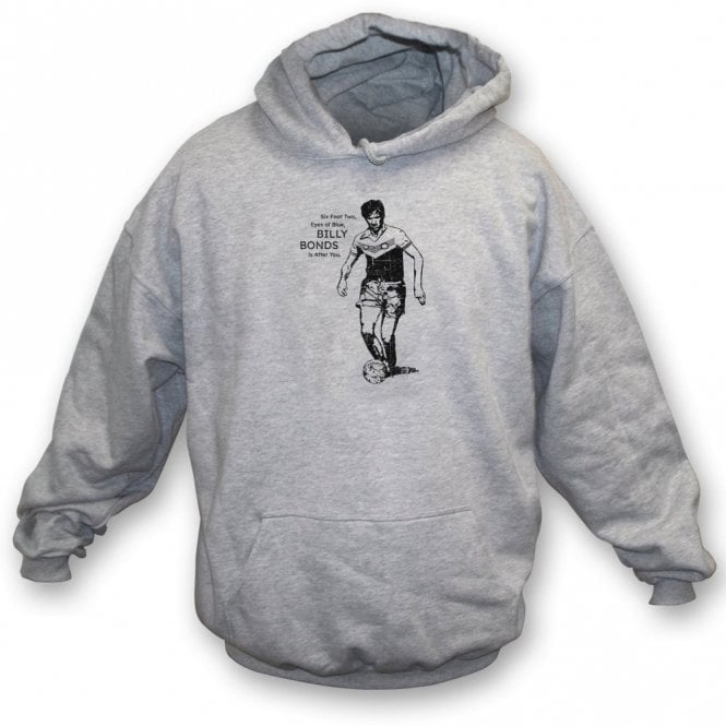 Billy Bonds Chant (West Ham Influenced) Organic Hooded Sweatshirt