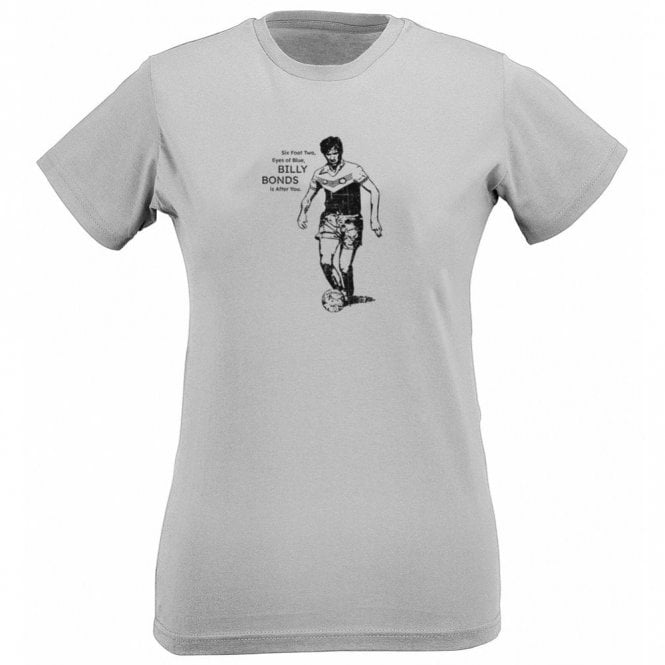 Billy Bonds Chant (West Ham Influenced) Organic Womens Slim Fit T-Shirt
