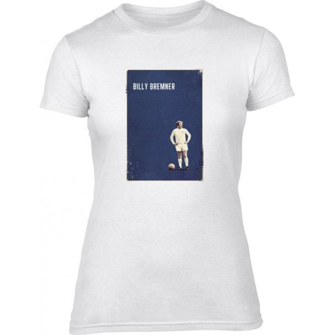 Billy Bremner (Leeds) Vintage Poster Womens Slim Fit T-Shirt