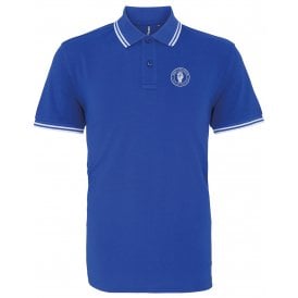 Blackburn Rovers Influenced Keep The Faith Embroidered Terrace Polo Shirt