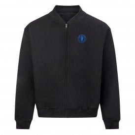 Blackburn Rovers Keep The Faith Heavyweight Embroidered Bomber Sweatshirt